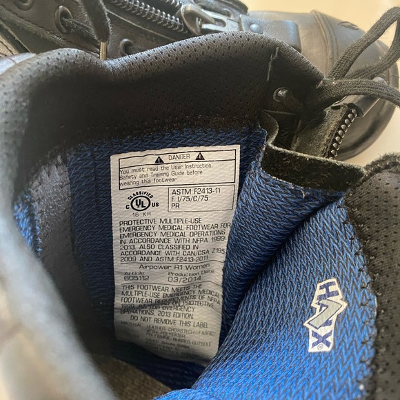 Haix Airpower R1 Firefighter / EMS boots Women Size 7M - Picture 9 of 15